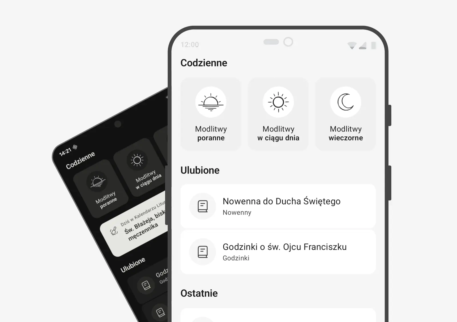 Dashboard Ekran Dzis Modlitewnik Tradycyjny