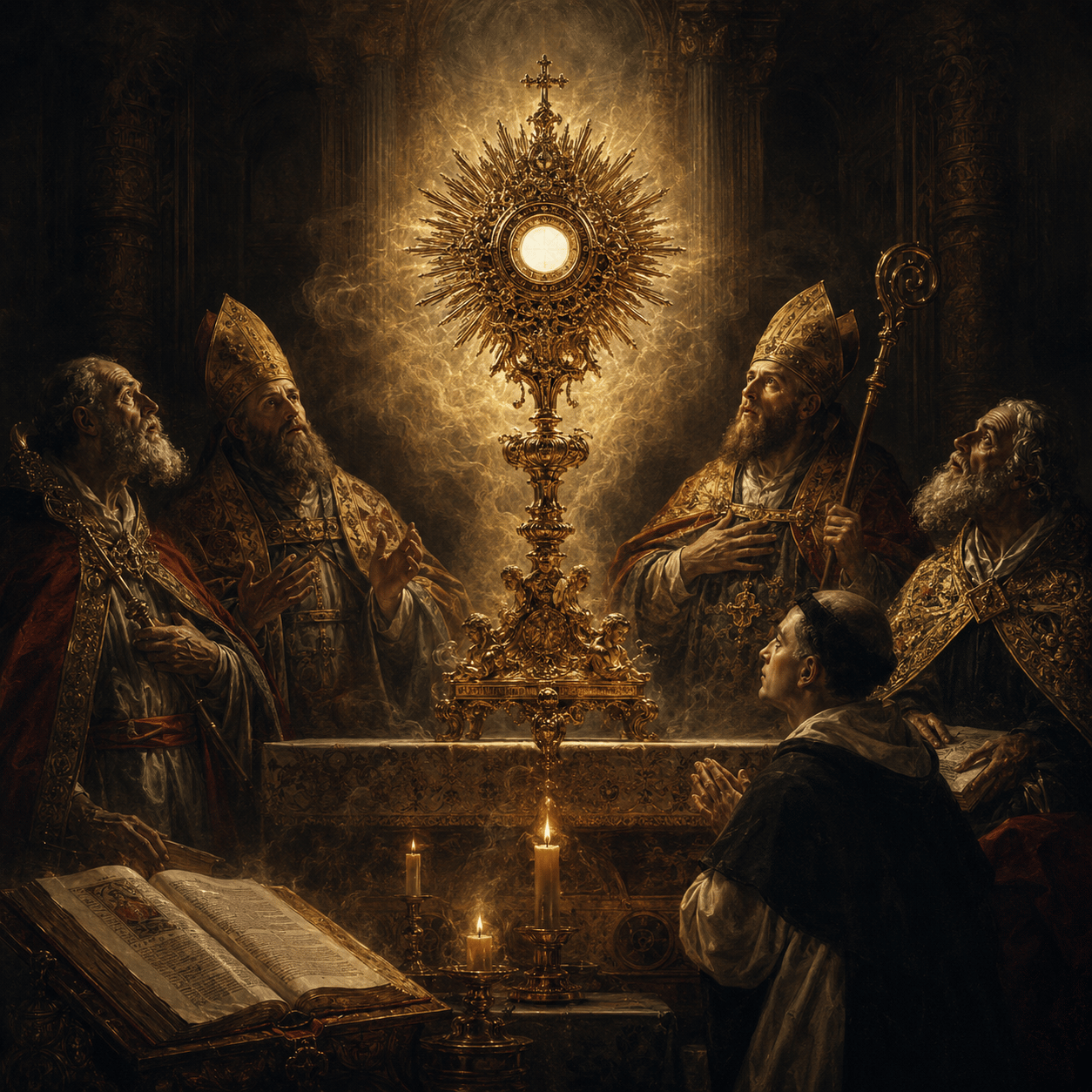 WIELCY KOSCIOŁA WOBEC EUCHARYSTII