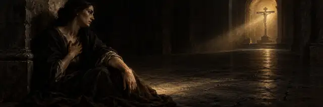 Samotność w blasku krzyża